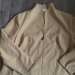 Dress Barn  Yellow Zip Blazer Jacket Size 24W Photo 2