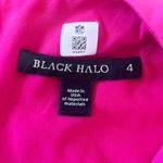 Black Halo  maricopa belted faux wrap puffy sleeve mini dress Photo 3