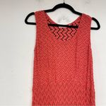 Habitat  Orange Sleeveless Knee Length Fit Flare Dress Womens S Lagenlook Modest Photo 7