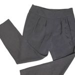 Halston Heritage Grey Pants Ankle Business Office Casual Triacetate Size 6 Photo 0