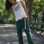 Anthropologie  Teal Camouflage Austin Straight Cargo Pants - Size - 29 Photo 0