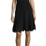 Kobi Halperin Black Silk Adena Sleeveless Lace Trim A Photo 0