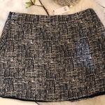 Joie NWT  tabby mini tweed skirt‎ caviar color Photo 5