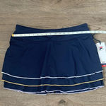 FILA ‎ Backspin Flounce Tiered Mini Tennis Skort - Size XL - Navy - NWT Photo 5