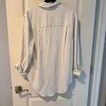 Mayson the Label white & black striped pants & collared button down top | size 4 Photo 8