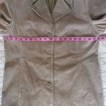 wilson's leather  Light Tan Suede Leather Single Breasted Jacket Western - Large Photo 8