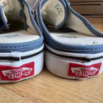 Vans  Blue Canvas Slip-On Shoes Photo 4