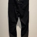 Zyia Nwot Black  leggings with Silver sparkles on bottom size 2 Photo 0