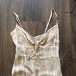 Claire MIdi Marina Stripe Beige Dress Size XXS Photo 2