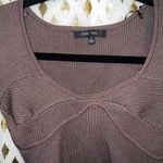 Love Tree Tilly’s ribbed sweater bodysuit brown S Photo 1