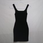 Babaton  Aritzia Black Mattia Bodycon Tank LBD Neutral Dress Size XXS Photo 8