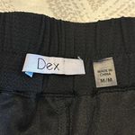 Dex Women’s Black Lace Scalloped Dress Shorts Photo 3