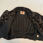 Free People Black and cream vintage  jacket jacket Photo 3