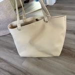 Leather tote bag Tan Photo 2