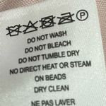 Adrianna Papell long nude/blush formal dress with silvertone hardware / 12 / NWT Photo 13