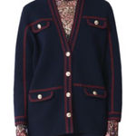 Maje Mollie Topstitched Cardigan Photo 0