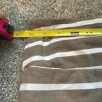 Beach time brown and white striped mini skirt Small Photo 5