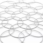 Boutique NEW Trendy‎ Silver Guitar String Bracelets Stackable Boho Statement Pieces, OS Photo 14