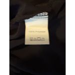 Women’s Silk Dress Pants Waisted Tie Side Wide Leg Work Pants Black Size Small Photo 8