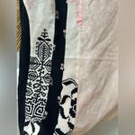 Elizabeth and James  silk cap sleeve top Asian patchwork print XS Japanese floral Photo 1