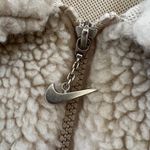 Nike EUC Sportswear Swoosh Full Zip Jacket Sail Off White Photo 5