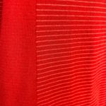 Duluth Trading S'no Sweat Turtleneck Sweater Large Women Orange Stripe Coolmax Photo 3