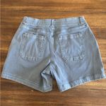 Spanx  Stretch Twill Shorts 5" 20358R Pull On Hazy Gray Blue Size M Photo 4