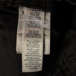 frame denim FRAME SZ 26 Le Skinny de Jeanne Jeans Noir Coated Stretch Mid-Rise Zip-Fly Black Photo 8