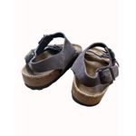 Birkenstock  gray women’s leather suede shoe sandal size 5.5 (36) SKU 4298 Photo 6