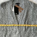 Rusty  Women’s v neck Butter cardigan Knot sweater in grey Marl size Medium Photo 5