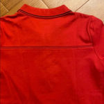 Liz Gold Collared Golf Polo Short Sleeve Red Size XS Photo 9