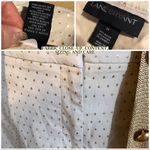 Lane Bryant CREAM & GOLD CROPPED POLKA DOT PANTS (26W) Photo 9