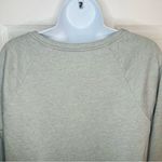 Apt. 9  Long Sleeve Sequin Front Embellished Sweatshirt Grey S Photo 6
