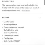 Tory Burch Black Leather Classic Flip Flop Photo 8