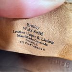 Gentle Souls  Tan Leather Ankle Boots Womens 8.5 Brinley Stacked Wood Heels Fall Photo 1