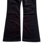 Kut From The Kloth NWT Natalie High Rise Bootcut Velvety Jeans Black Size 14 Photo 4