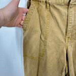 CAbi  Women's Khaki Utility Style Elastic Waist Cropped Pants Size 4 Photo 5