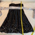Vintage Y2K Jump Apparel Formal HoCo Prom Bubble Dress Juniors Size 3/4 USA Made Black Photo 11