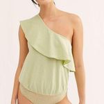Free People  one shoulder Bodysuit size Medium Photo 0