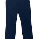 Theory Navy Blue Tailored Pants Photo 0