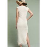 CALLAHAN Sleeveless Knit Dress with Fringe Hem Size XS Photo 1