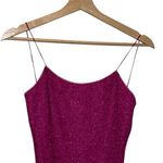 Oseree New Lumiere Maillot Women’s Size Small Fuchsia Pink One Piece Sparkle Photo 4