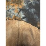 Mezon Boho Layered Dress M Brown Patchwork Sheer Hem Art to Wear Festival‎ Size M Photo 2