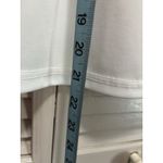 Mix It White Twist‎ Front V Neck Short Sleeve Blouse Size Small Stretch Photo 2