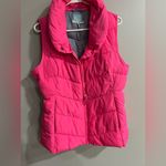 Joules Bright Pink Women's Quilted Vest size 10 Photo 4