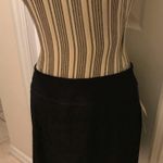 MAC & JAC Black lined Lacey mini Skirt Size L Photo 4
