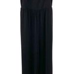 EXPRESS  Black Sleeveless Boned Sweetheart Smocked Jumpsuit XS Photo 0