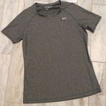 Under Armour women's large (fitted) gray Heatgear Drifit short sleeve shirt Photo 0