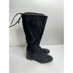 Born Hayden Boots Womens 6.5 Black Suede Distressed Knee High NWT Black Photo 1