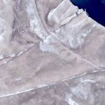 Rehab  tan crushed velvet romper size large Photo 4